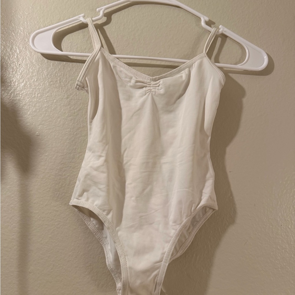 Grisko Kids ballet leotard white